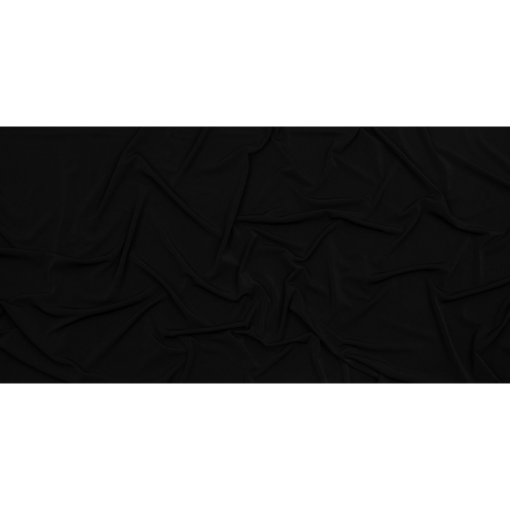 Stretch Polyester Crepe Knit – Black – Arabesque Collection Stretch Polyester Crepe Knit – Black – Arabesque Collection