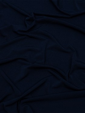 Stretch Polyester Crepe Knit – Navy – Arabesque Collection Stretch Polyester Crepe Knit – Navy – Arabesque Collection