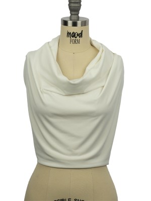 Stretch Polyester ITY Jersey – Cloud Dancer – Isadora Collection Stretch Polyester ITY Jersey – Cloud Dancer – Isadora Collection