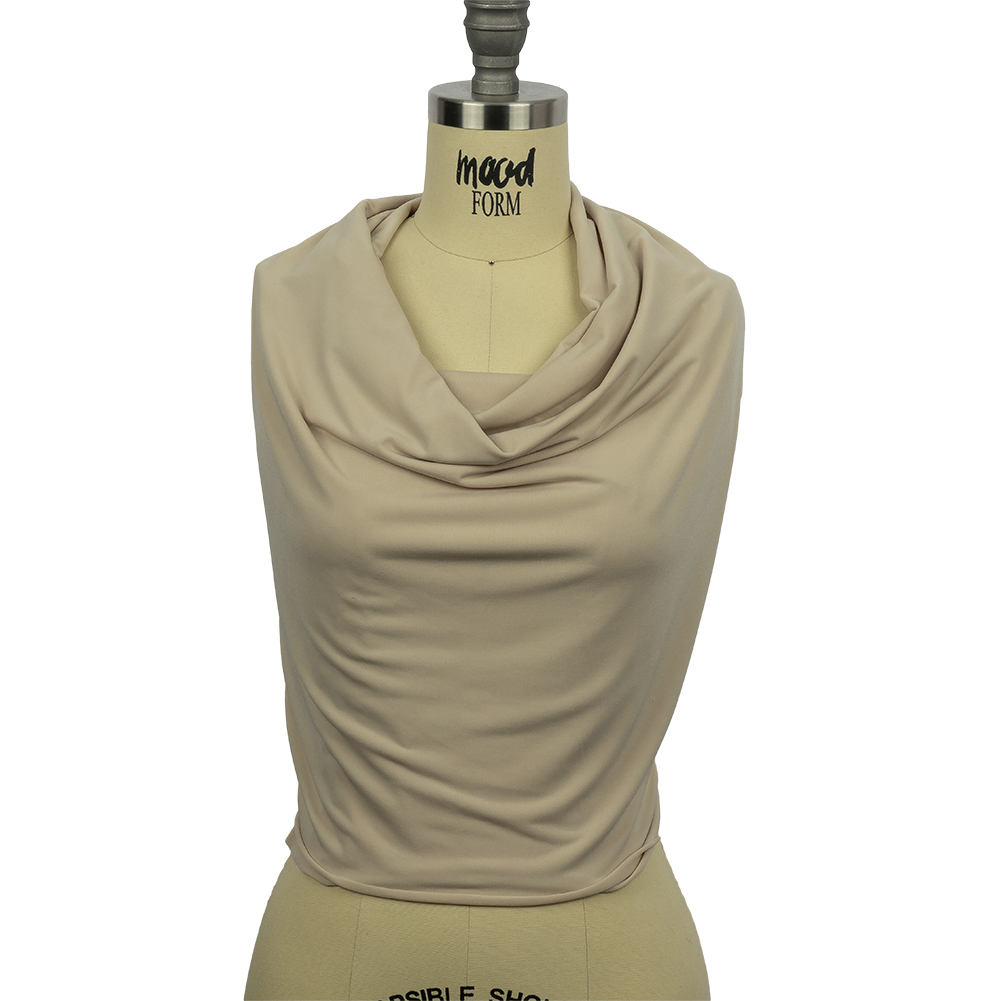 Stretch Polyester ITY Jersey – Nude – Isadora Collection Stretch Polyester ITY Jersey – Nude – Isadora Collection