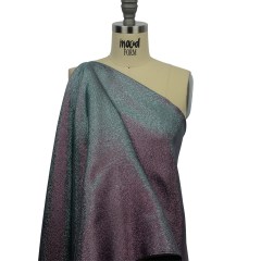 Metallic Polyester Lame – Pink and Black – Glimmer Collection Metallic Polyester Lame – Pink and Black – Glimmer Collection