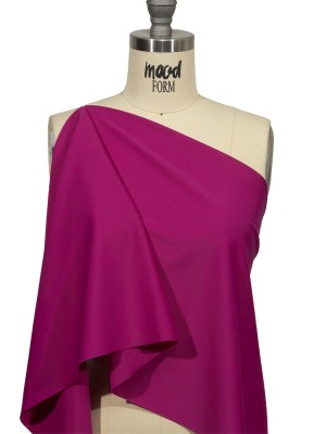 Recycled Swimwear Tricot, UV Protective – Bright Fuchsia – Santorini Plus Collection Recycled Swimwear Tricot, UV Protective – Bright Fuchsia – Santorini Plus Collection