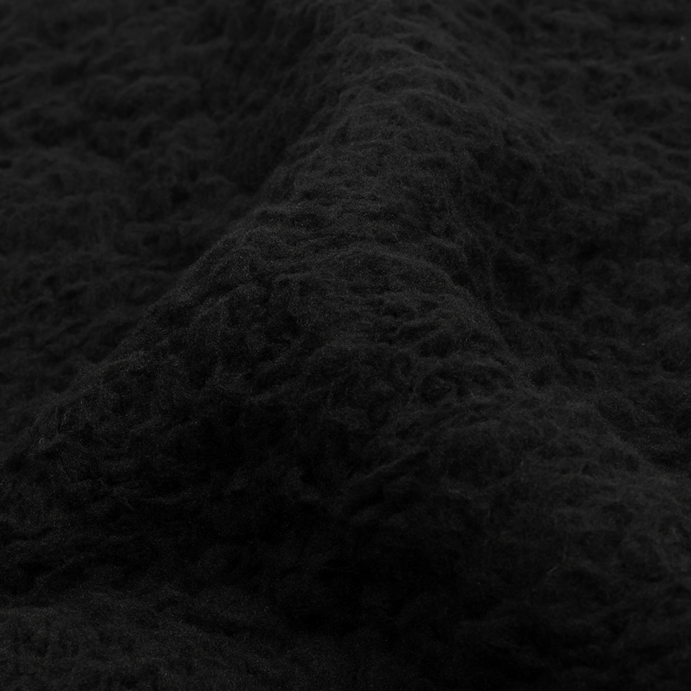 Black Faux Shearling