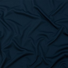 Maritime Blue Polyester Interlock Knit Maritime Blue Polyester Interlock Knit