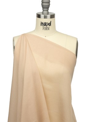 Famous Australian Designer Peach Viscose Georgette Famous Australian Designer Peach Viscose Georgette