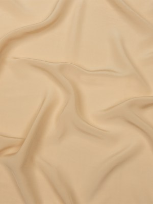 Famous Australian Designer Nude Viscose Crepe de Chine Famous Australian Designer Nude Viscose Crepe de Chine