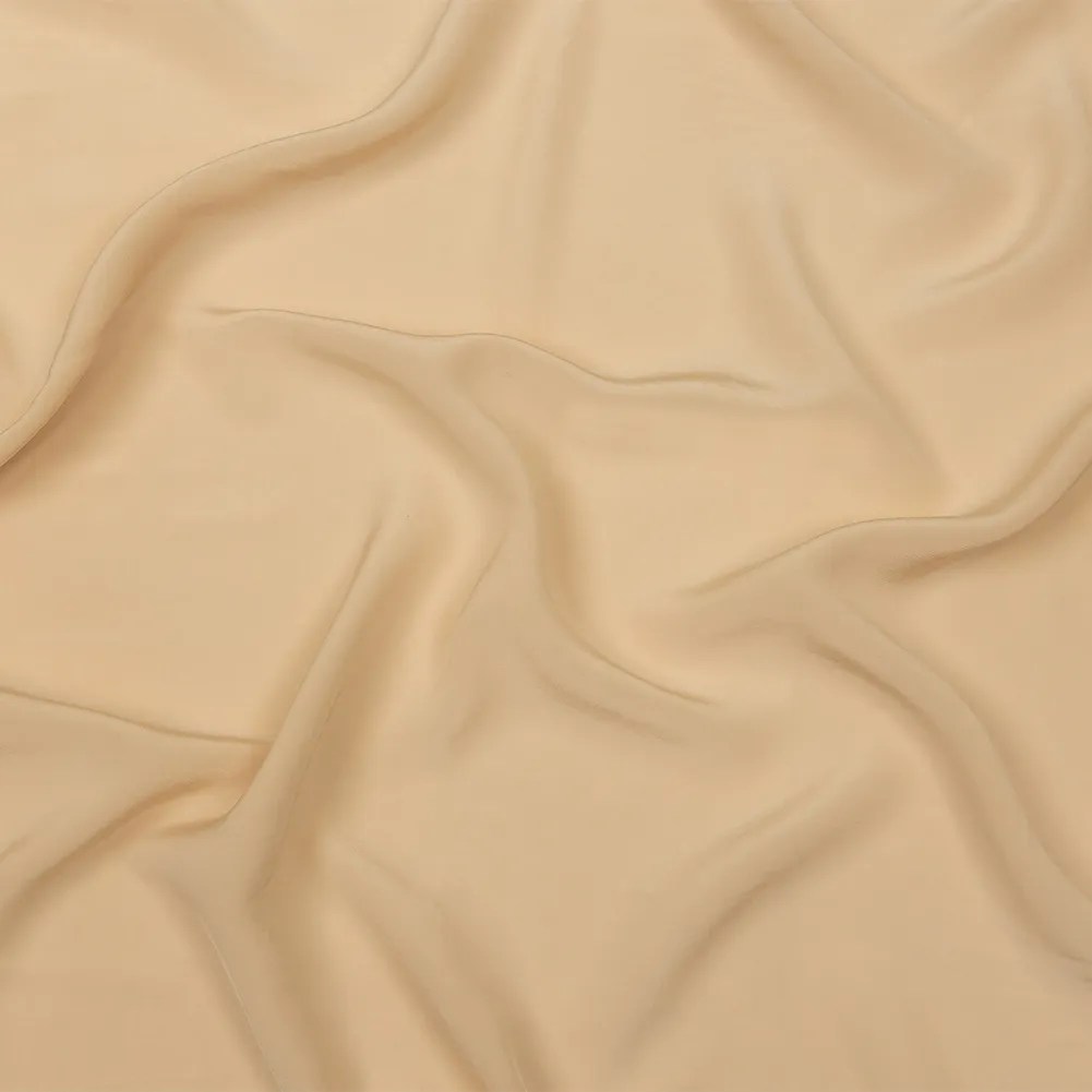 Famous Australian Designer Nude Viscose Crepe de Chine Famous Australian Designer Nude Viscose Crepe de Chine