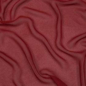 Famous Australian Designer Clay Red Viscose Georgette Famous Australian Designer Clay Red Viscose Georgette