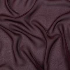 Famous Australian Designer Burgundy Viscose Georgette Famous Australian Designer Burgundy Viscose Georgette