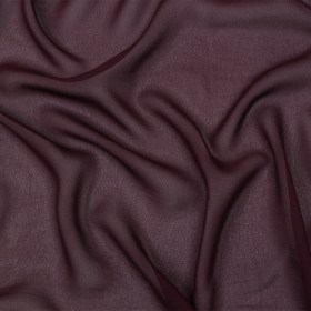 Famous Australian Designer Burgundy Viscose Georgette Famous Australian Designer Burgundy Viscose Georgette