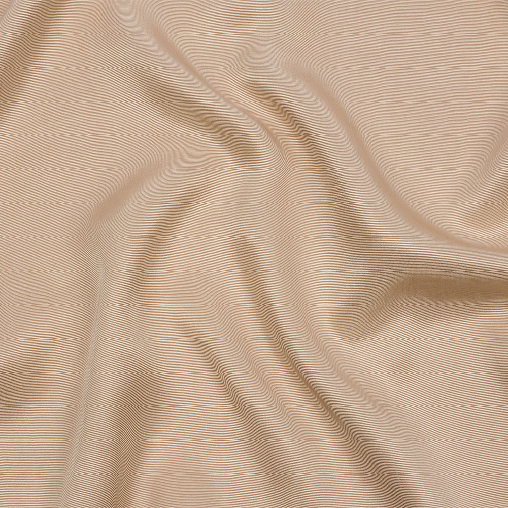 Famous Australian Designer Tan Viscose Ottoman Famous Australian Designer Tan Viscose Ottoman