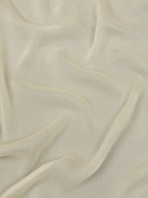 Famous Australian Designer Cream Viscose Georgette Famous Australian Designer Cream Viscose Georgette
