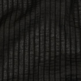 Famous Australian Designer Black Pintucked Cotton Lawn Famous Australian Designer Black Pintucked Cotton Lawn
