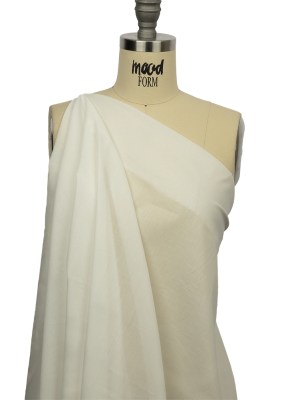 Famous Australian Designer Star White Crisp Cotton Voile Famous Australian Designer Star White Crisp Cotton Voile