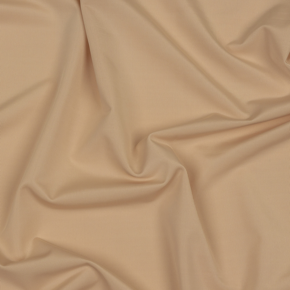 Famous Australian Designer Beige Stretch Polyester Jersey Famous Australian Designer Beige Stretch Polyester Jersey