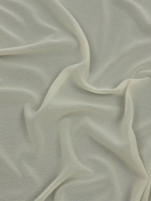 Famous Australian Designer Antique White Polyester Georgette Famous Australian Designer Antique White Polyester Georgette