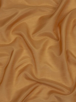 Famous Australian Designer Luminous Tan Viscose and Silk Voile Famous Australian Designer Luminous Tan Viscose and Silk Voile