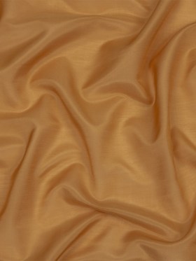 Famous Australian Designer Luminous Tan Viscose and Silk Voile Famous Australian Designer Luminous Tan Viscose and Silk Voile