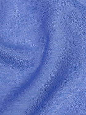 Famous Australian Designer Cornflower Silk and Linen Scrim Famous Australian Designer Cornflower Silk and Linen Scrim
