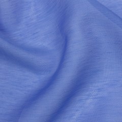 Famous Australian Designer Cornflower Silk and Linen Scrim Famous Australian Designer Cornflower Silk and Linen Scrim