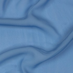 Famous Australian Designer Cornflower Viscose Georgette Famous Australian Designer Cornflower Viscose Georgette