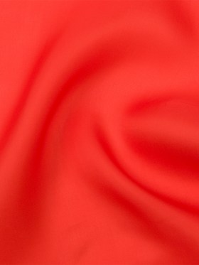 Famous Australian Designer Flame Silk Satin-Faced Organza Famous Australian Designer Flame Silk Satin-Faced Organza