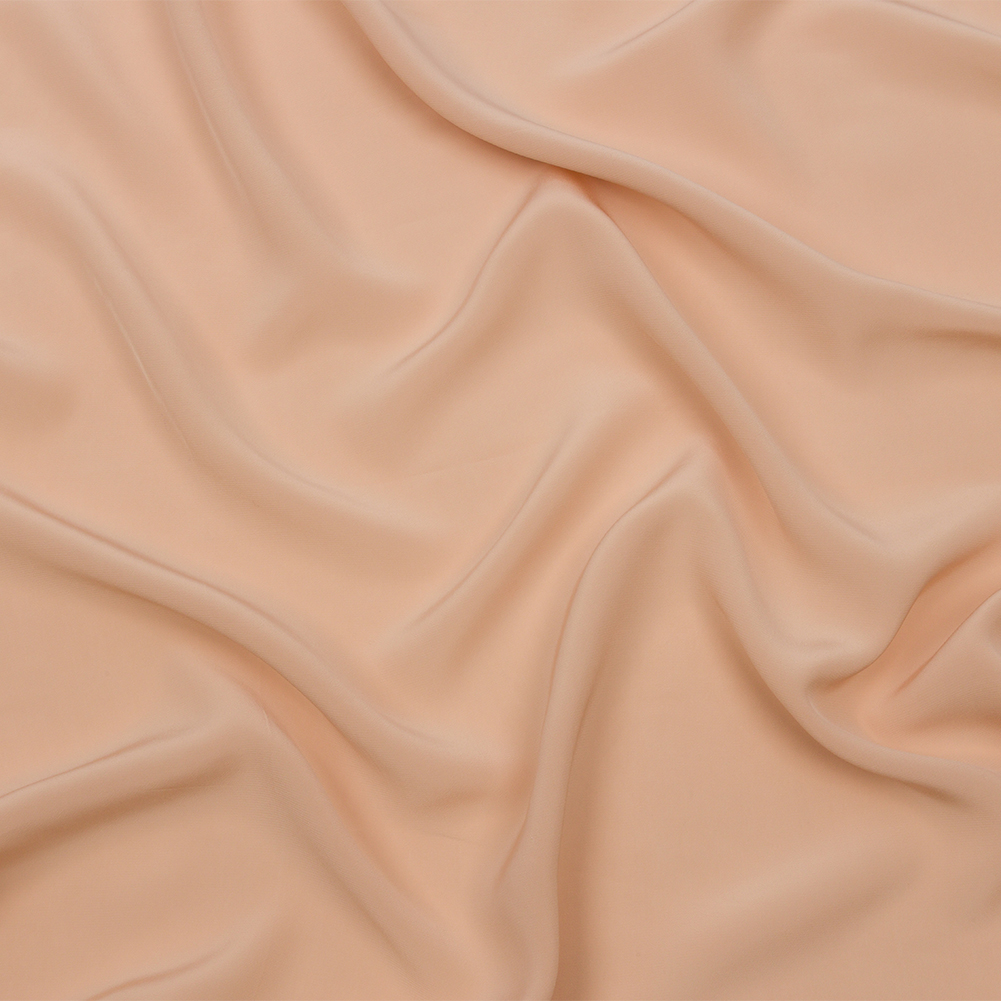 Famous Australian Designer Nude Viscose Crepe de Chine Famous Australian Designer Nude Viscose Crepe de Chine