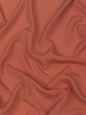 Famous Australian Designer Rosewood Polyester Crepe de Chine Famous Australian Designer Rosewood Polyester Crepe de Chine