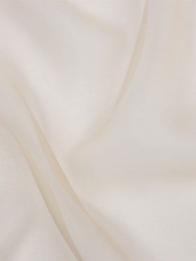 Famous Australian Designer Beige Silk Organza Famous Australian Designer Beige Silk Organza