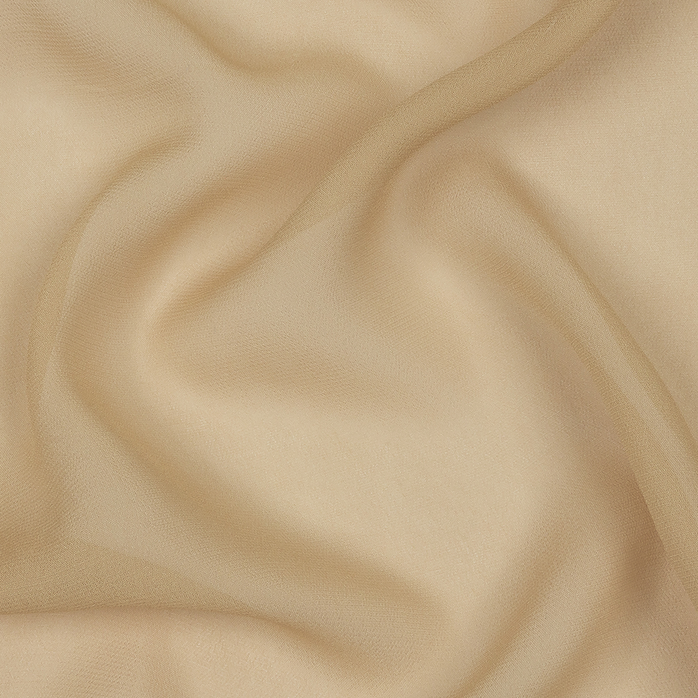 Famous Australian Designer Irish Cream Viscose Georgette Famous Australian Designer Irish Cream Viscose Georgette