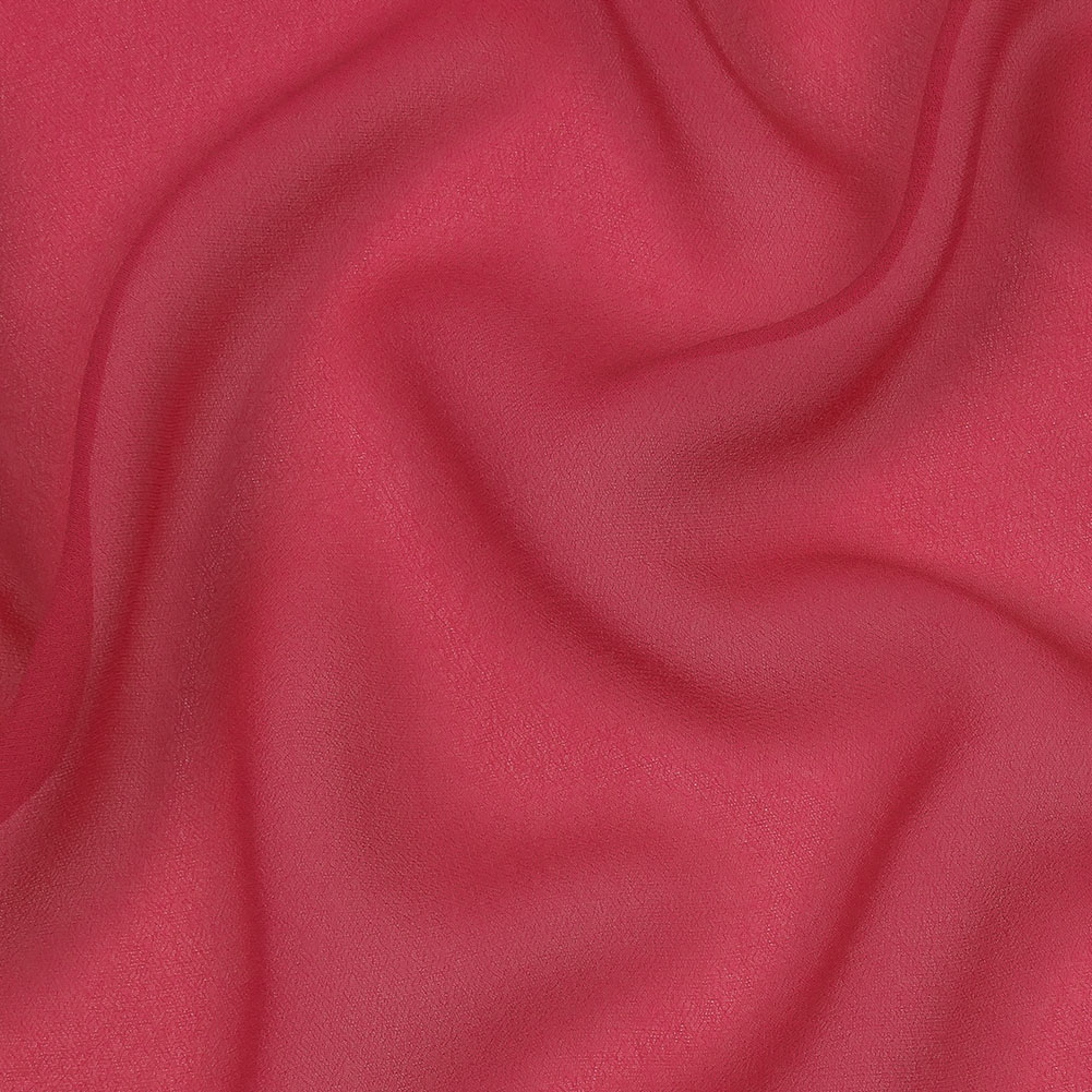 Famous Australian Designer Magenta Viscose Georgette Famous Australian Designer Magenta Viscose Georgette