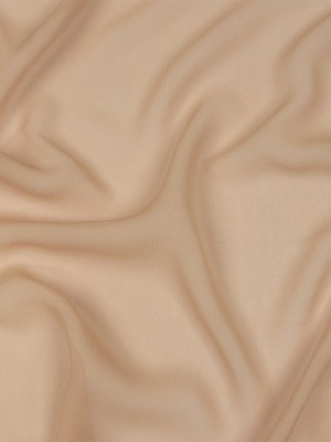 Famous Australian Designer Nude Viscose Georgette Famous Australian Designer Nude Viscose Georgette