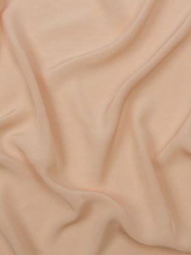 Famous Australian Designer Nude Viscose Crepe de Chine Famous Australian Designer Nude Viscose Crepe de Chine