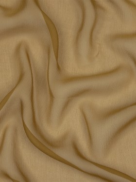 Famous Australian Designer Dijon Crinkled Silk Chiffon Famous Australian Designer Dijon Crinkled Silk Chiffon
