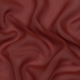 Famous Australian Designer Barn Red Viscose Georgette Famous Australian Designer Barn Red Viscose Georgette
