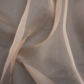 Lightweight Silk Organza – Peach – Famous Australian Designer Deadstock Lightweight Silk Organza – Peach – Famous Australian Designer Deadstock