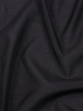 Famous Australian Designer Black Polyester Organza Famous Australian Designer Black Polyester Organza