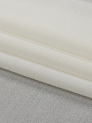 Famous Australian Designer Off White Polyester Organza Famous Australian Designer Off White Polyester Organza