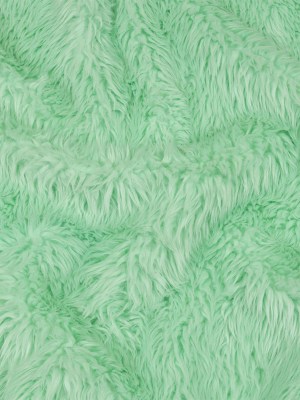 Balenciaga Italian Dusty Aqua Faux Fur Balenciaga Italian Dusty Aqua Faux Fur