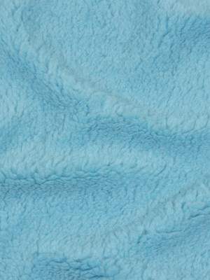 Balenciaga Italian Baby Blue Faux Shearling with Knit Backing Balenciaga Italian Baby Blue Faux Shearling with Knit Backing