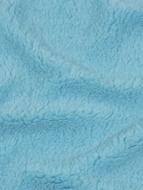 Balenciaga Italian Baby Blue Faux Shearling with Knit Backing Balenciaga Italian Baby Blue Faux Shearling with Knit Backing