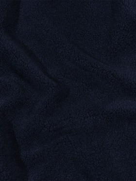 Balenciaga Italian Navy Single Face Polyester and Acrylic Plush Sweatshirt Fleece Balenciaga Italian Navy Single Face Polyester and Acrylic Plush Sweatshirt Fleece