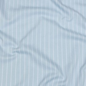 Balenciaga Italian Baby Blue and White Cotton Blend Jacquard Knit Balenciaga Italian Baby Blue and White Cotton Blend Jacquard Knit