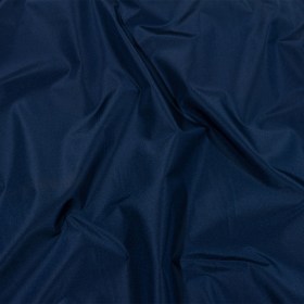 Balenciaga Italian Dark Blue Polyester and Viscose Micro Faille Balenciaga Italian Dark Blue Polyester and Viscose Micro Faille