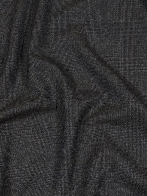 Balenciaga Italian Black Iris, Brown and Blue Ice Glen Check Wool Suiting Balenciaga Italian Black Iris, Brown and Blue Ice Glen Check Wool Suiting