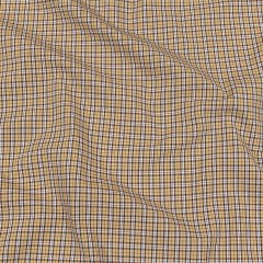 Balenciaga Italian Candied Ginger, Black and Haute Red Plaid Cotton Poplin Balenciaga Italian Candied Ginger, Black and Haute Red Plaid Cotton Poplin