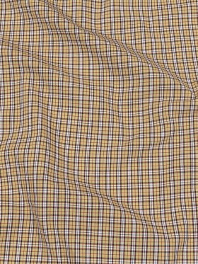 Balenciaga Italian Candied Ginger, Black and Haute Red Plaid Cotton Poplin Balenciaga Italian Candied Ginger, Black and Haute Red Plaid Cotton Poplin