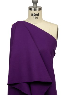 Stretch Ponte Knit – Imperial Purple – Papilio Collection Stretch Ponte Knit – Imperial Purple – Papilio Collection