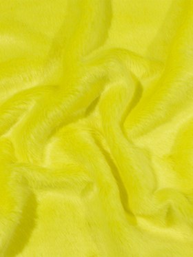 Canary Yellow Short Pile Luxury Faux Fur Canary Yellow Short Pile Luxury Faux Fur