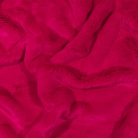 Hot Pink Crushed Textured Luxury Faux Fur Hot Pink Crushed Textured Luxury Faux Fur